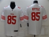 San Francisco 49ers #85 George Kittle 2022 White Vapor Limited Jersey