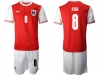 National Austria #8 Alaba Home Red 2020/21 Soccer Jersey