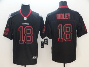 Atlanta Falcons #18 Calvin Ridley Black Shadow Limited Jersey