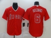 Los Angeles Angels #6 Anthony Rendon Red Cool Base Jersey