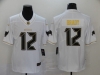 Tampa Bay Buccaneers #12 Tom Brady White Golden 100th Vapor Limited Jersey