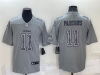 Dallas Cowboys #11 Micah Parsons Gray Atmosphere Fashion Limited Jersey
