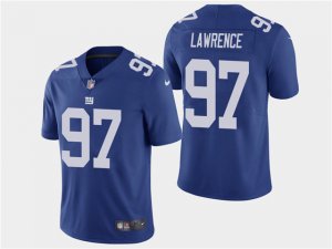 New York Giants #97 Dexter Lawrence II Blue Vapor Limited Jersey