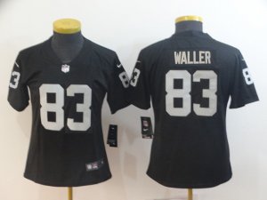 Women's Las Vegas Raiders #83 Darren Waller Black Vapor Limited Jersey