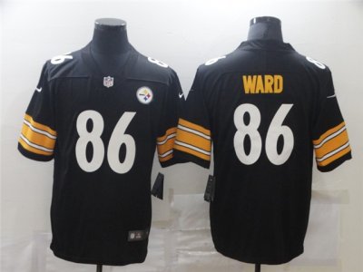 Pittsburgh Steelers #86 Hines Ward Black Vapor Limited Jersey