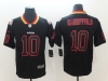 San Francisco 49ers #10 Jimmy Garoppolo Black Shadow Limited Jersey