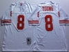 San Francisco 49ers #8 Steve Young White Throwback Jersey