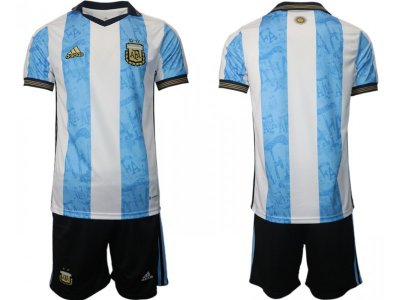 National Argentina Blank Home 2022/23 Soccer Jersey