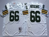 Green Bay Packers #66 Ray Nitschke 1966 Throwback White Jersey