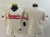 Youth Los Angeles Angels Blank Cream 2022 City Connect Cool Base Team Jersey