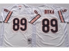 Chicago Bears #89 Mike Ditka Throwback White Jersey