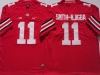 NCAA Ohio State Buckeyes #11 Jaxon Smith-Njigba Red College Jersey