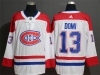 Montreal Canadiens #13 Max Domi White Jersey