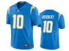 Youth Los Angeles Chargers #10 Justin Herbert Powder Blue Vapor Limited Jersey