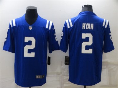 Youth Indianapolis Colts #2 Matt Ryan Blue Vapor Limited Jersey