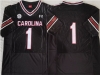 NCAA South Carolina Gamecock #1 Black College Football Jersey