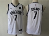 Youth Brooklyn Nets #7 Kevin Durant White Swingman Jersey