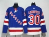 New York Rangers #30 Henrik Lundqvist Women's Home Royal Blue Jersey