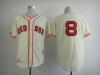 Boston Red Sox #8 Carl Yastrzemski 1967 Throwback Cream Jersey