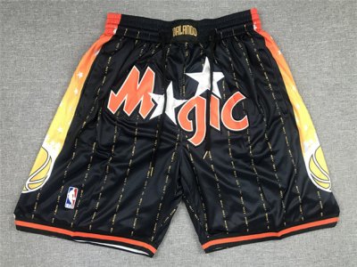 Orlando Magic Just Don Magic Black City Edition Basketball Shorts