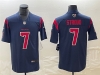 Houston Texans #7 C.J. Stroud Color Rush Navy Limited Jersey