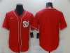 Washington Nationals Blank Red 2020 Cool Base Team Jersey