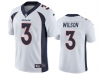 Youth Denver Broncos #3 Russell Wilson White Vapor Limited Jersey