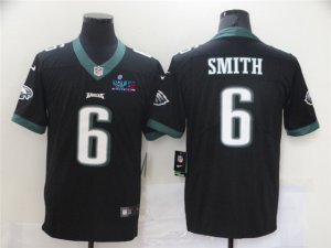 Philadelphia Eagles #6 DeVonta Smith Black Super Bowl LVII Limited Jersey