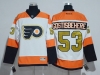 Philadelphia Flyers #53 Shayne Gostisbehere 3rd White Jersey w/50th Anniversary Patch