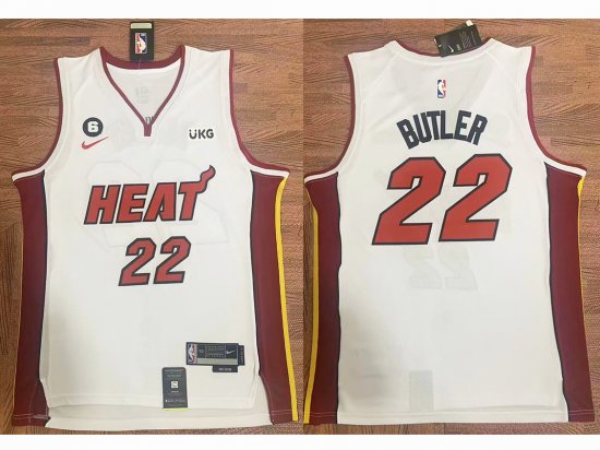 Miami Heat #22 Jimmy Butler White Swingman Jersey