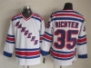 New York Rangers #35 Mike Richter CCM White Heroes of Hockey Alumni Jersey