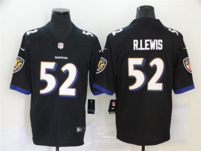 Baltimore Ravens #52 Ray Lewis Black Vapor Limited Jersey