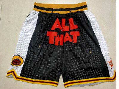 All That TV Series Just Don All That Black Basketball Shorts