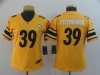 Women's Pittsburgh Steelers #39 Minkah Fitzpatrick Gold Inverted Limited Jersey