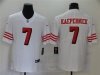 San Francisco 49ers #7 Colin Kaepernick White Color Rush Limited Jersey