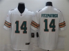 Miami Dolphins #14 Ryan Fitzpatrick White Color Rush Vapor Limited Jersey