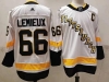 Pittsburgh Penguins #66 Mario Lemieux White 2021 Reverse Retro Jersey