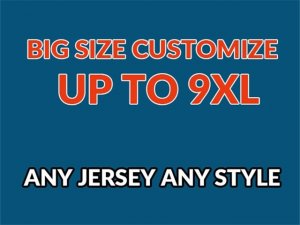 Big Size Customize Up to 9XL with Any Stitched Quality Jersey Any Style