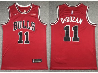 Chicago Bulls #11 DeMar DeRozan Red Swingman Jersey