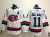Montreal Canadiens #11 Brendan Gallagher White 100 Classic Jersey