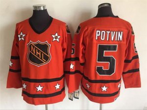 NHL 1978 All Star Game #5 Denis Potvin CCM Vintage Jersey