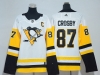 Women's Youth Pittsburgh Penguins #87 Sidney Crosby White Jersey