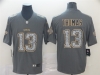New Orleans Saints #13 Michael Thomas Gray Camo Limited Jersey