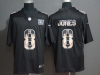 New York Giants #8 Daniel Jones Black Statue Of Liberty Vapor Limited Jersey