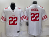 San Francisco 49ers #22 Matt Breida 2022 White Vapor Limited Jersey