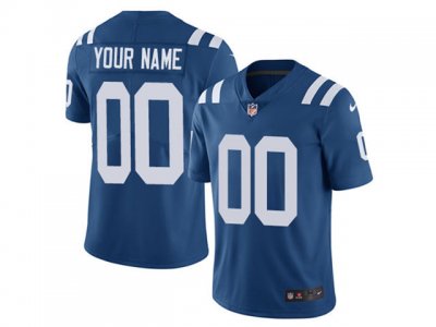 Indianapolis Colts #00 Blue Vapor Limited Custom Jersey