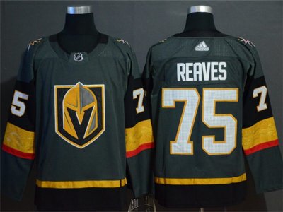 Vegas Golden Knights #75 Ryan Reaves Gray Jersey