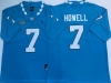 NCAA North Carolina Tar Heels #7 Sam Howell Blue College Football Jersey