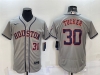 Houston Astros #30 Kyle Tucker Gray Flex Base Jersey