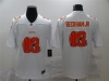 Cleveland Browns #13 Odell Beckham Jr. White Shadow Logo Limited Jersey